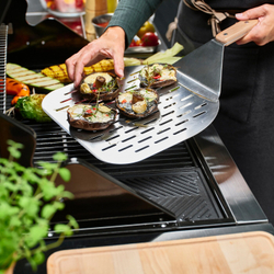 IKEA GRILLTIDER  (ИКЕА ГРИЛЛТИДЕР)  -  Разрыхлитель для пиццы, нержавеющая сталь/бук, 57 см