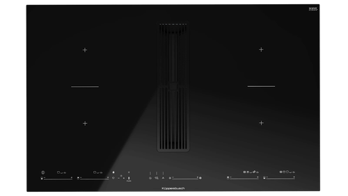 Индукционная варочная панель с вытяжкой Kuppersbusch KMI 8590.0 SR