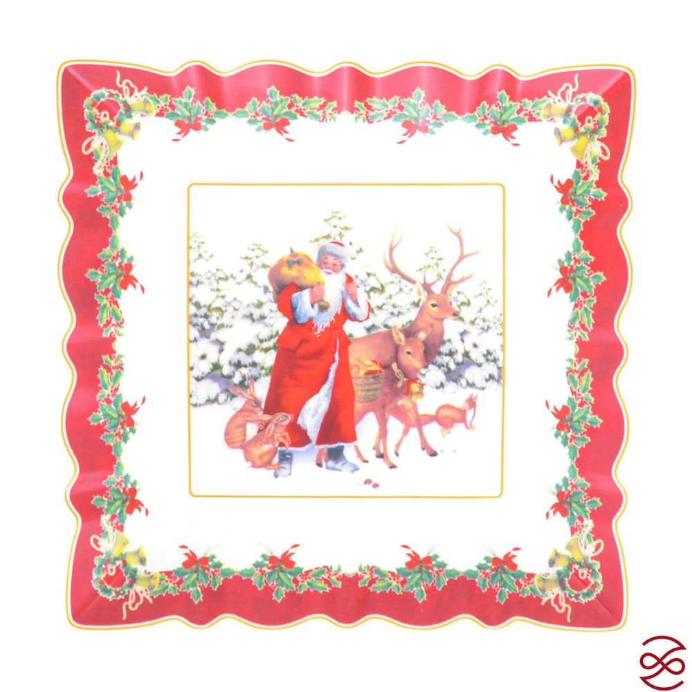 Блюдо квадратное Repast Зимняя сказка 22 см