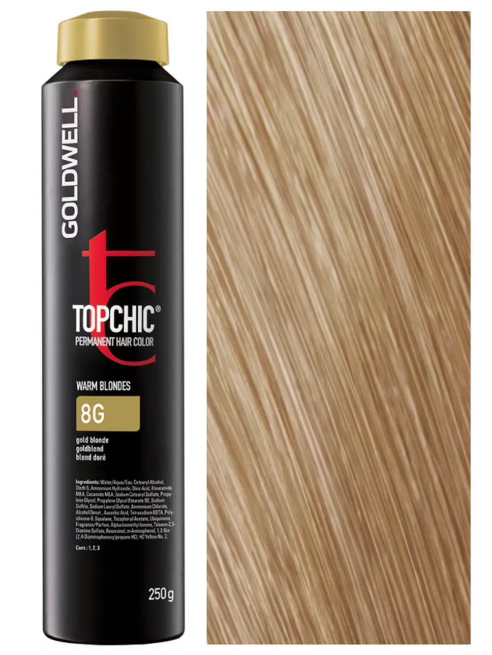 Goldwell Topchic 8G русый золотистый, 250 мл