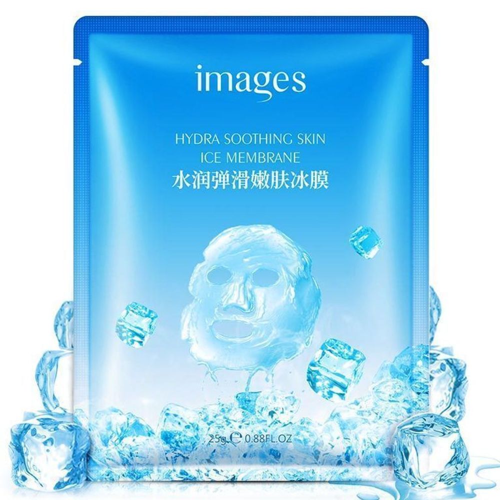 Ледяная маска для лица с ментолом Images, 25 мл, новая