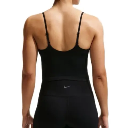 Топ теннисный Nike One Medium Support Padded Adjustable Sports - black/white