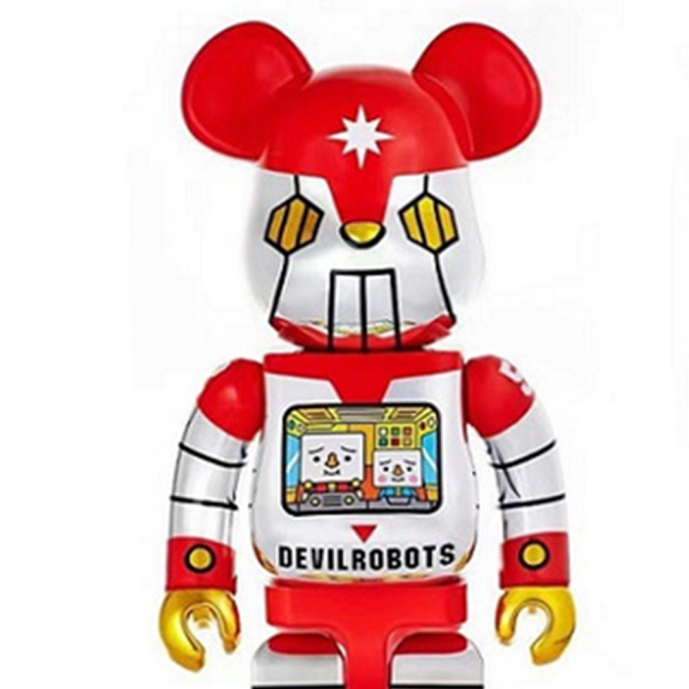 Дизайнерские игрушки BE@RBRICK Devilrobots TO-TU ROBO, 1346637-602215594