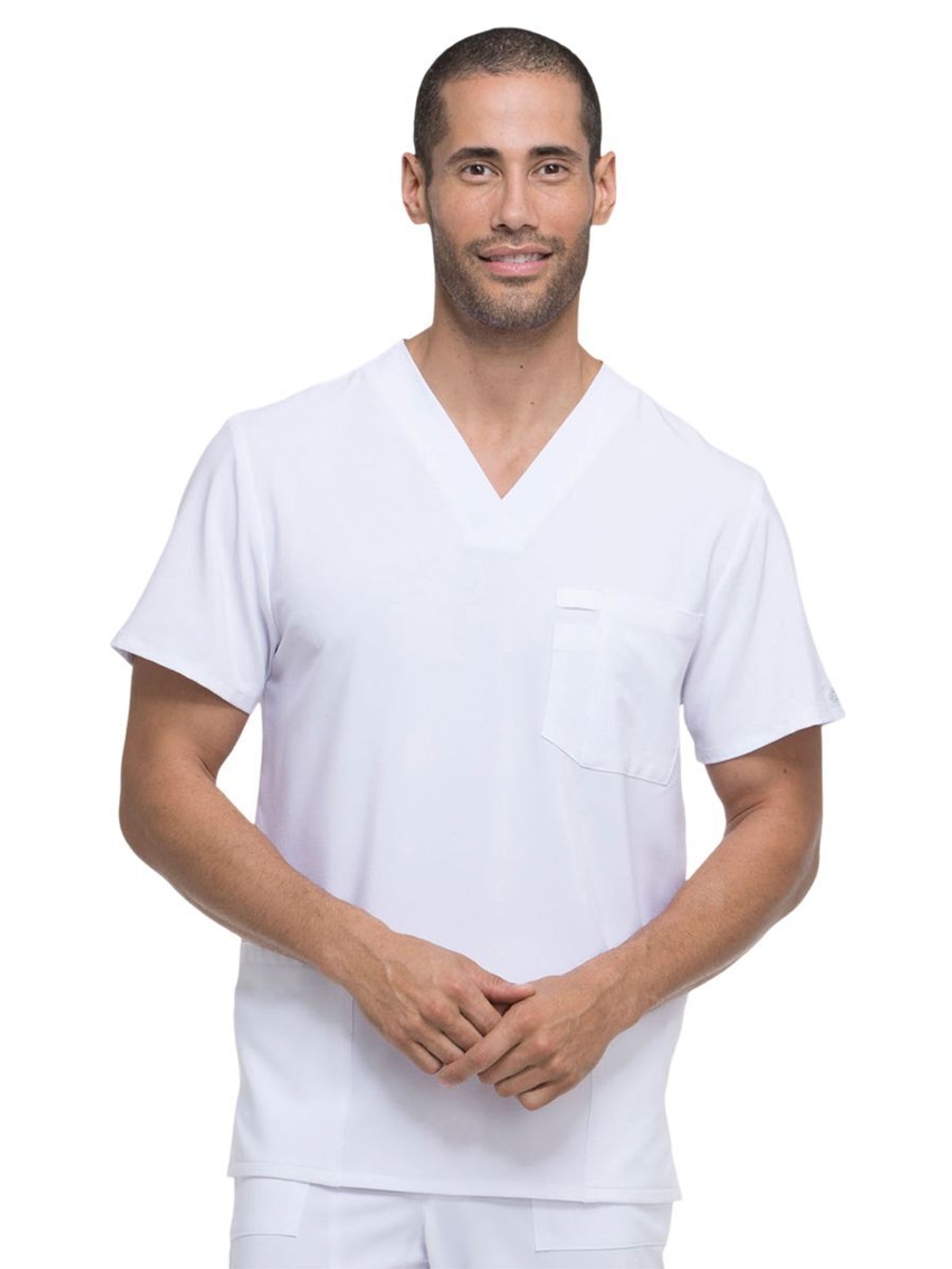 Топ медицинский мужской Dickies EDS Essentials DK645, белый, 2XL