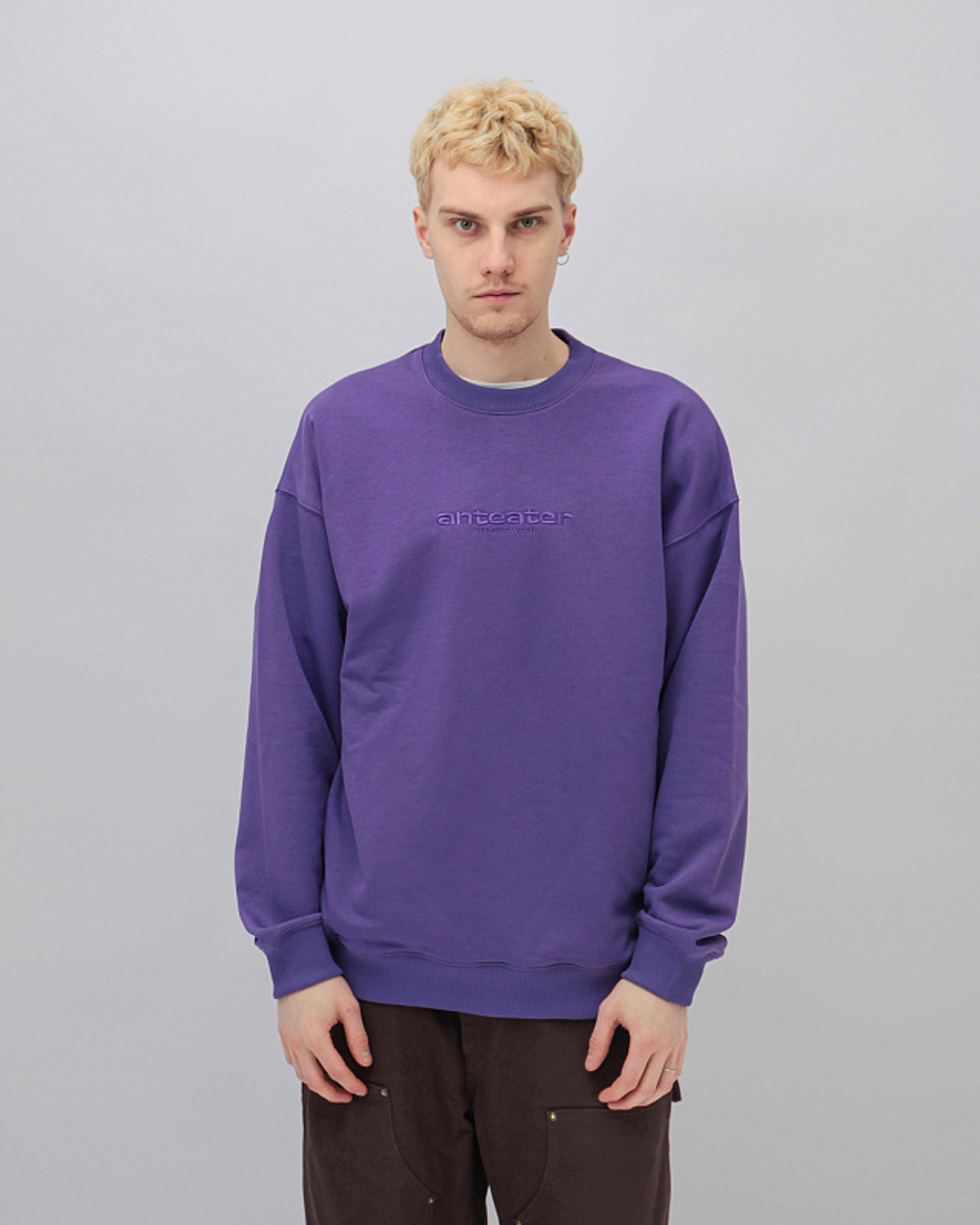 Толстовка ANTEATER Crewneck-Violet .