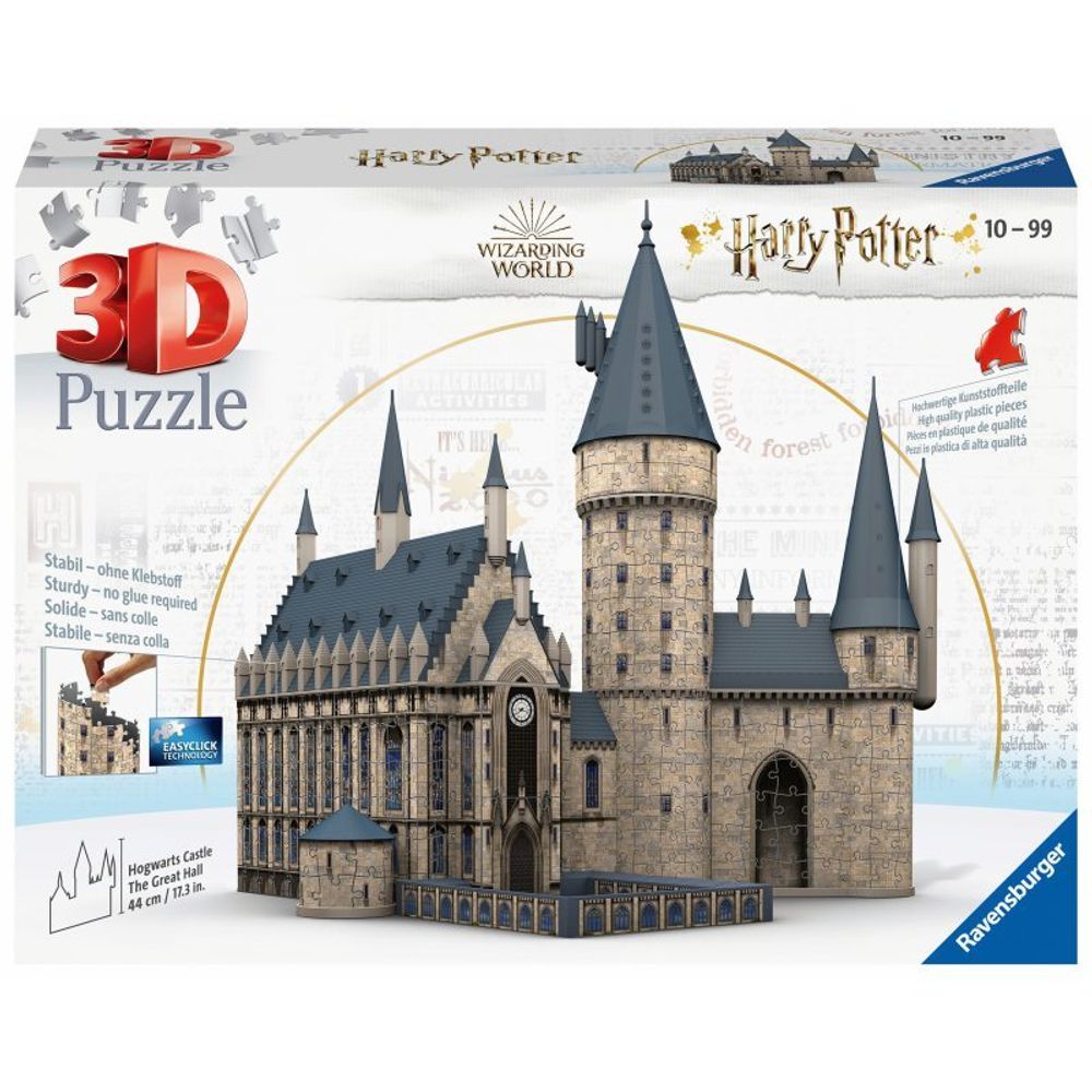 Ravensburger - 3D Пазл Гарри Поттер Замок Хогвартс 630 шт. 112593