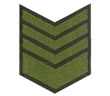 Нашивка по году службы 8 лет, на липучке (Олива)