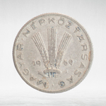 Hungary, 20 Fillér, 1969, F
