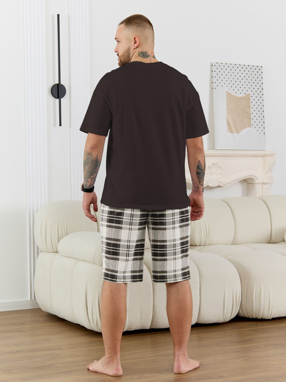 Костюм мужской Мишель-7 Виотекс КОРИЧНЕВЫЙ