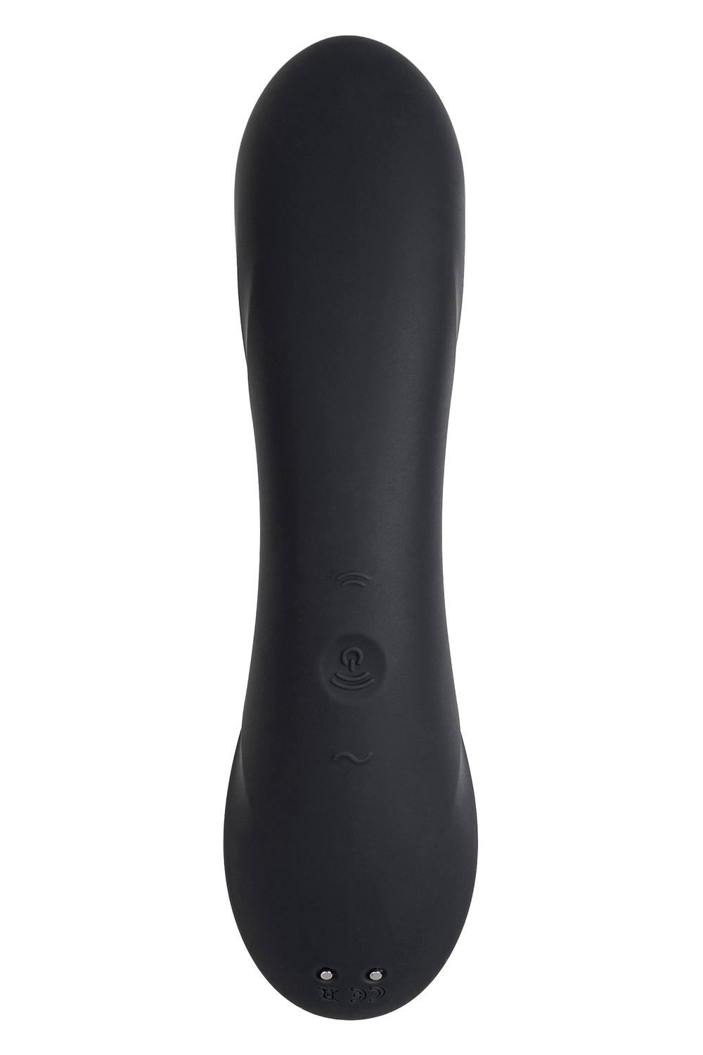 Вакуумный стимулятор клитора с вибрацией Satisfyer Curvy Trinity 4, чёрный, 17 см