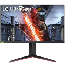 LCD LG 27" 27GN65R-B UltraGear черный и черный/красный {IPS 1920x1080 144Hz 1ms HDMI DisplayPort G-Sync HAS Pivot} [27gn65r-b.aruz]