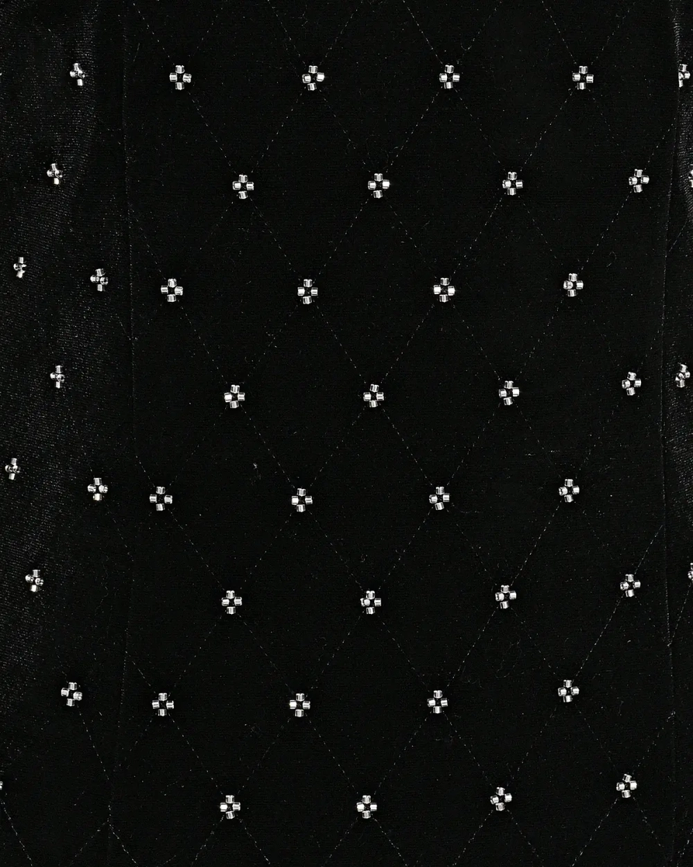 Платье мини с декором из бисера DAN MARALEX