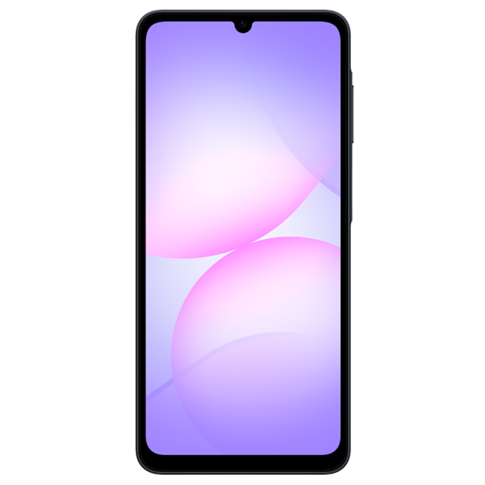 Смартфон Samsung Galaxy A07, 4/64GB, Black (Черный)