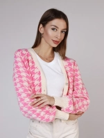 Кардиган укороченный на пуговицах