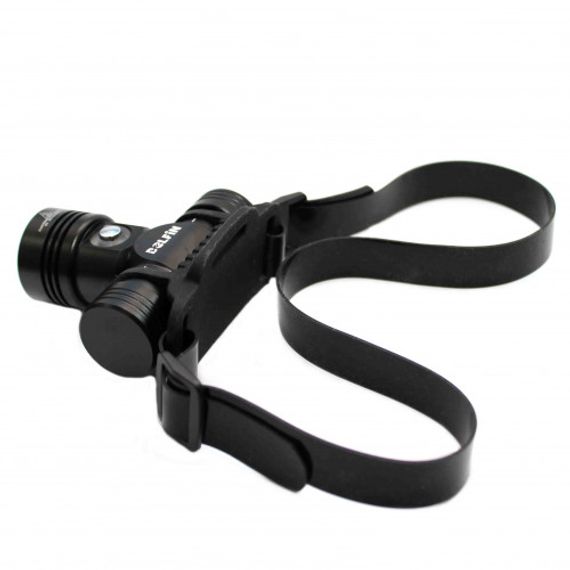 Фонарь налобный DELFiN H1 1200 lm теплый свет