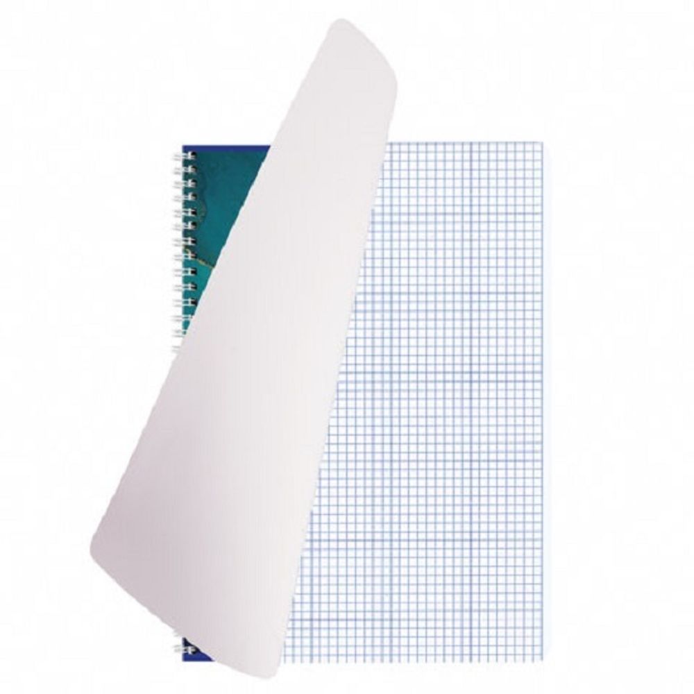 Тетрадь 96л, А4, клетка, Brauberg Marble, мелованный картон, ассорти, 1шт.