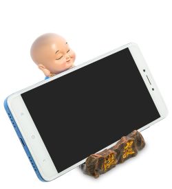 MN-224/4 Подставка для телефона «Буддийский монах»