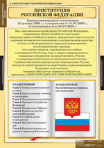 Комплект таблиц "Конституционное право" (15 таб.)