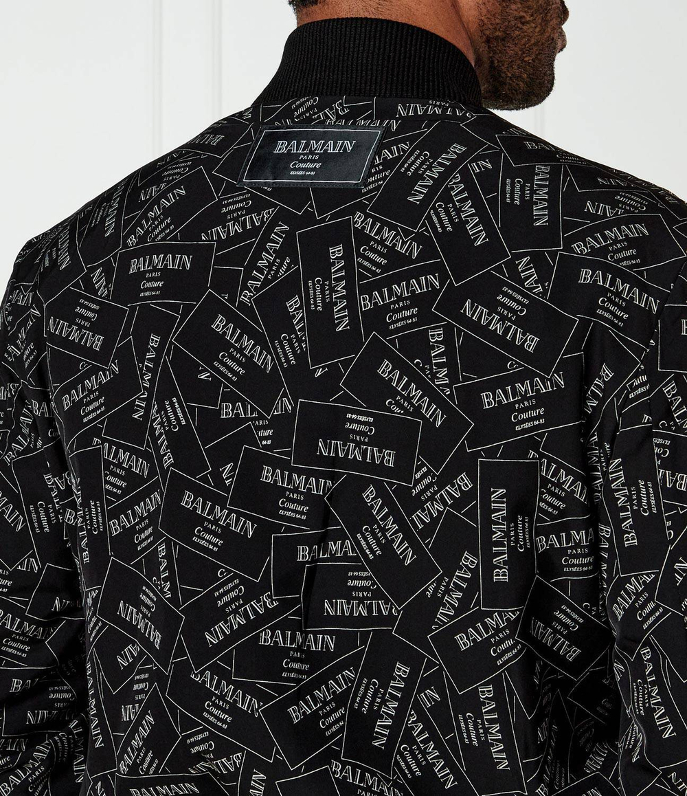 Куртка бомбер Balmain - черный(EH1TF955 VH56)