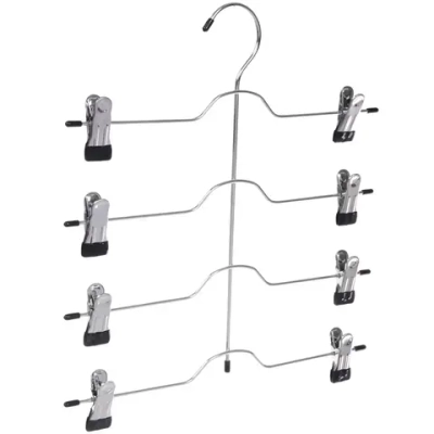 Вешалка многофунциональная «ИДЕЯДОМА», цвет металл, 4 отд, 33*37см (Лейбл Селфи)