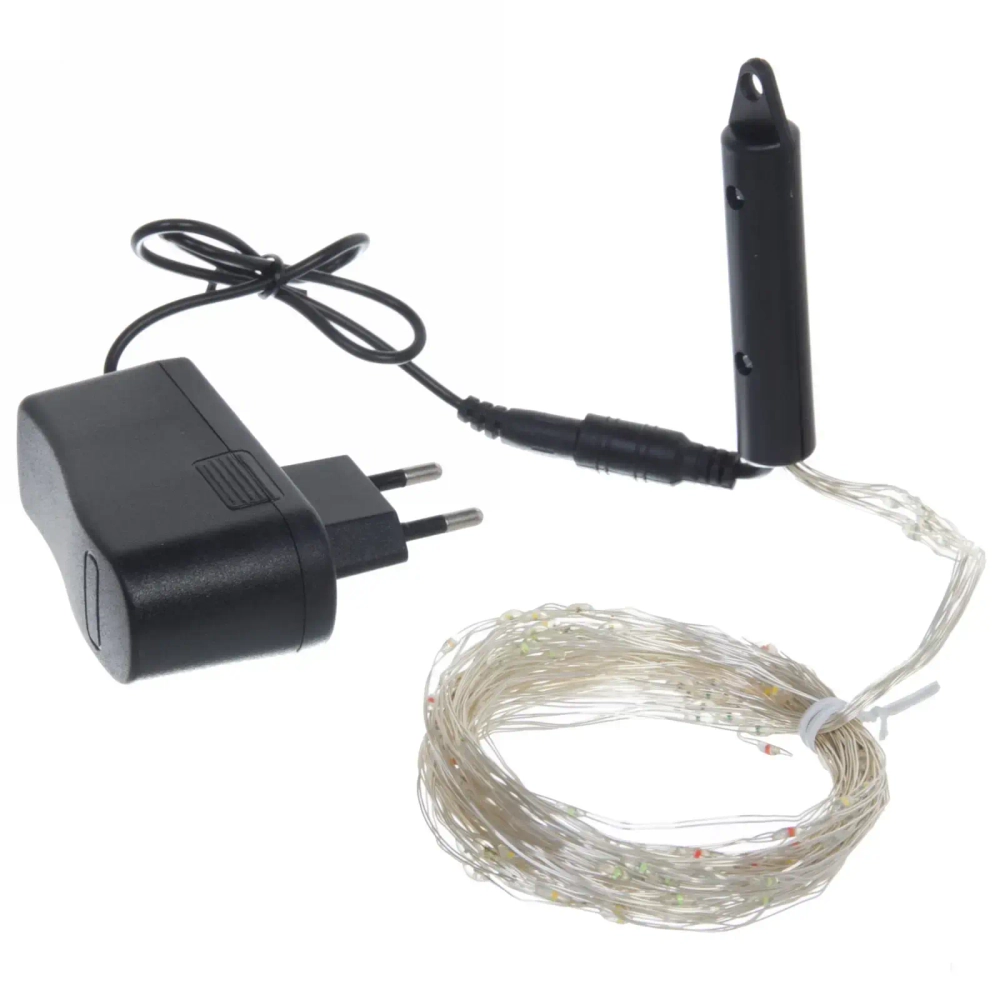 Гирлянда для дома «Волшебный хвост» 2,0 м, 8 нитей, 160 ламп,, IP-40, Мультицвет (постоянное свечение)