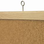 Доска пробковая для объявлений 90х120 см, деревянная рамка, ГАРАНТИЯ 10 ЛЕТ, РОССИЯ, BRAUBERG, 236861