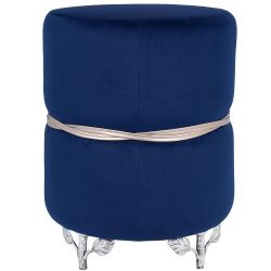 Банкетка Терра Эйри Confetti-Blue Античное серебро