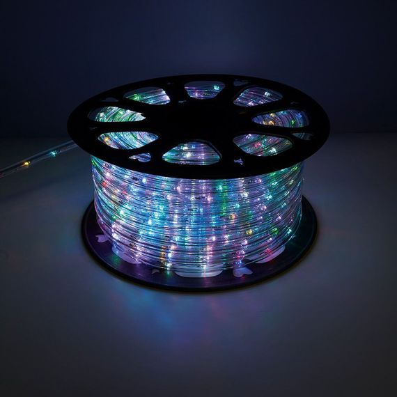 Светодиодный дюралайт Feron 1,44W/m 24LED/m LEDR2W 2х жильный RGB 50М 41031