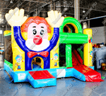 Надувной батут "Добрый клоун"
