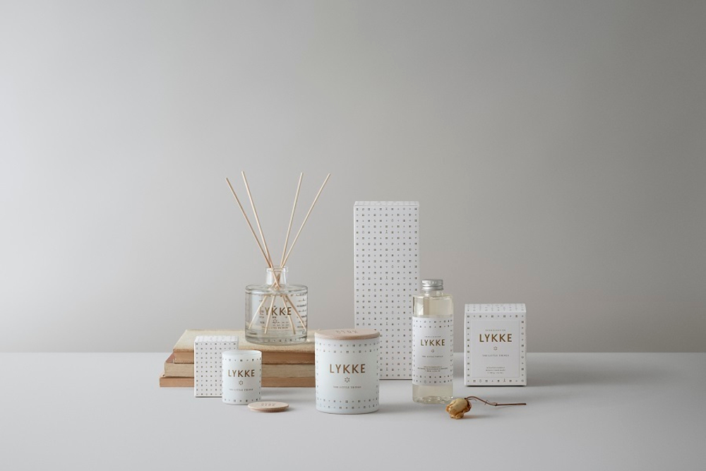 Свеча ароматическая lykke с крышкой, 55 г
