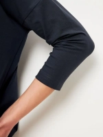 Лонгслив оверсайз с рукавом 3/4