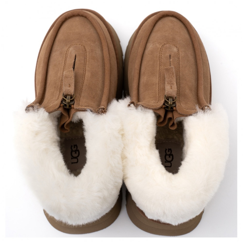 UGG Funkette Platform Boots Chestnut