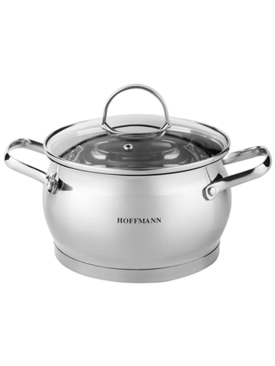 НМ 5868 кастрюля нерж. сталь,  8,2л. (4 шт.)