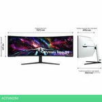 Игровой монитор Samsung Odyssey Neo G9 LS57CG954NUXEN
