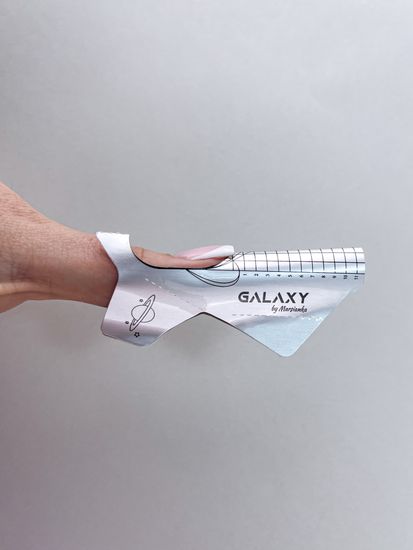 Нижние формы для наращивания ногтей Galaxy, 10 шт