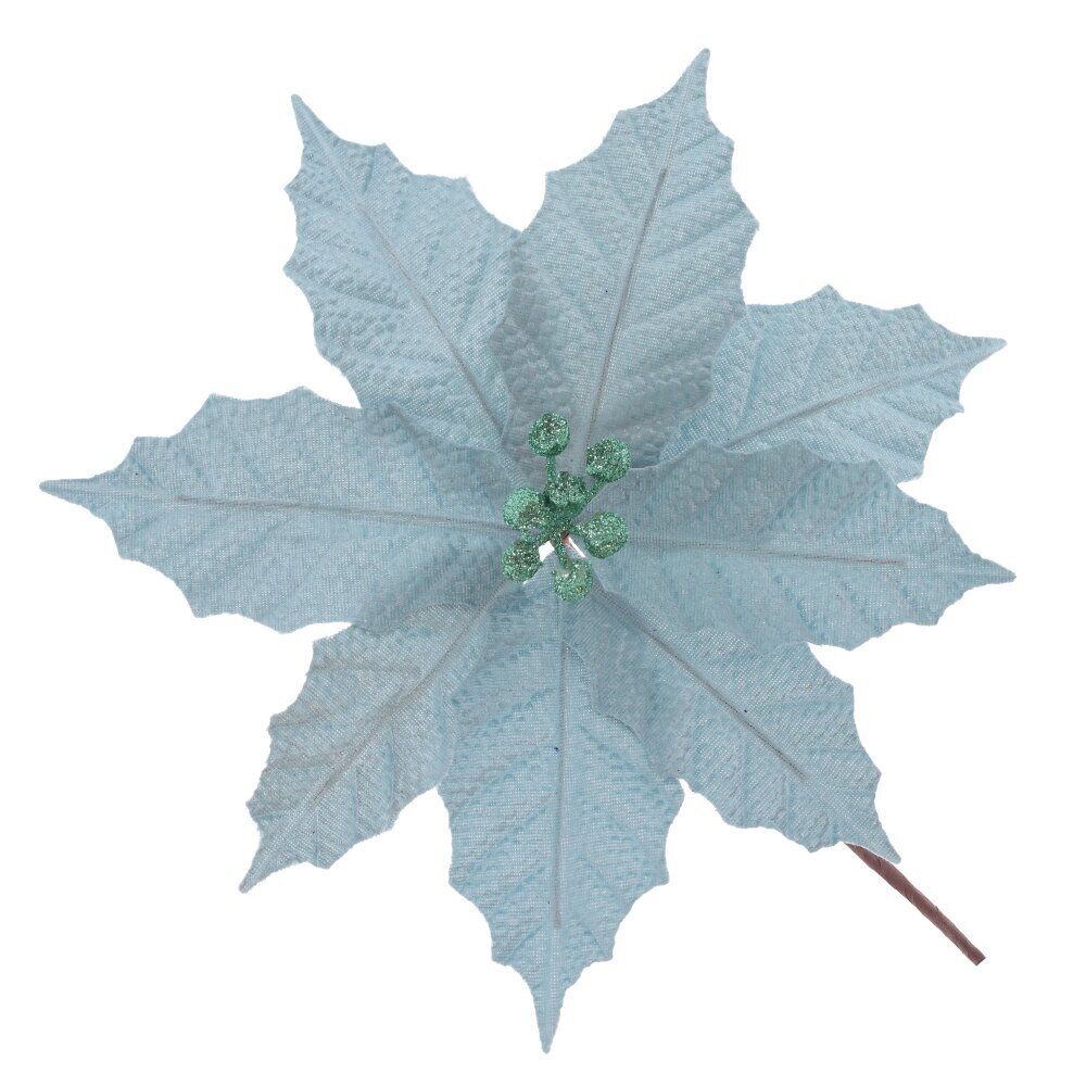 GAEM Цветок искусственный "Пуансеттия", L25 W25 H18 см, 3в.