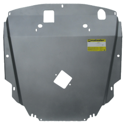 Усиленная защита Motodor картера двигателя, кпп. 5 мм, алюминий. для Opel Antara 2012-2015,Chevrolet Captiva 2011-2014 арт.33006