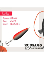 Блесна колебалка Kuusamo Latka 70/14 BLU/R-S