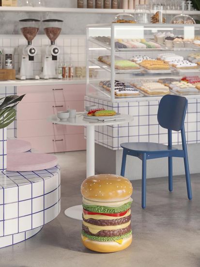 Стул saga, синий