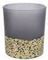 Подсвечник Маренго Клер для чайных свечей 7*7*8 см., серый, блестки, Koopman (ABT612170/6)