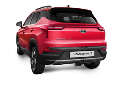Фаркоп с элект. Smart, для JAC JS4 2022-н.в./Москвич 3 2023-н.в., шар A, 1500/75 кг, F.1411.001, Berg (паспорт, сертификат)
