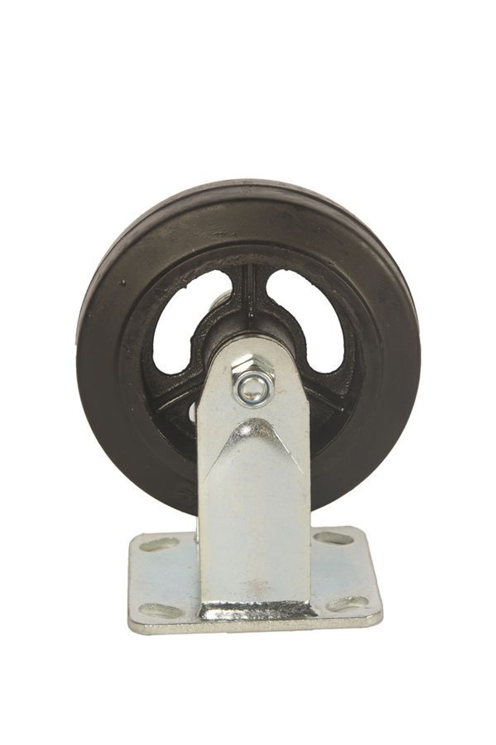 Колесо большегрузное неповоротное FCd 63 150 мм обрезиненное (F)