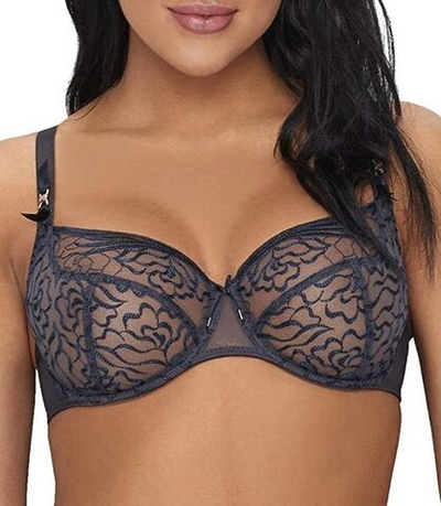 Бюстгальтер-балконет Carolyn (Размер: 95C) (Цвет: темно-серый)