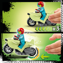 Конструктор LEGO City - Цикл трюков и шимпанзе-разрушитель 60338