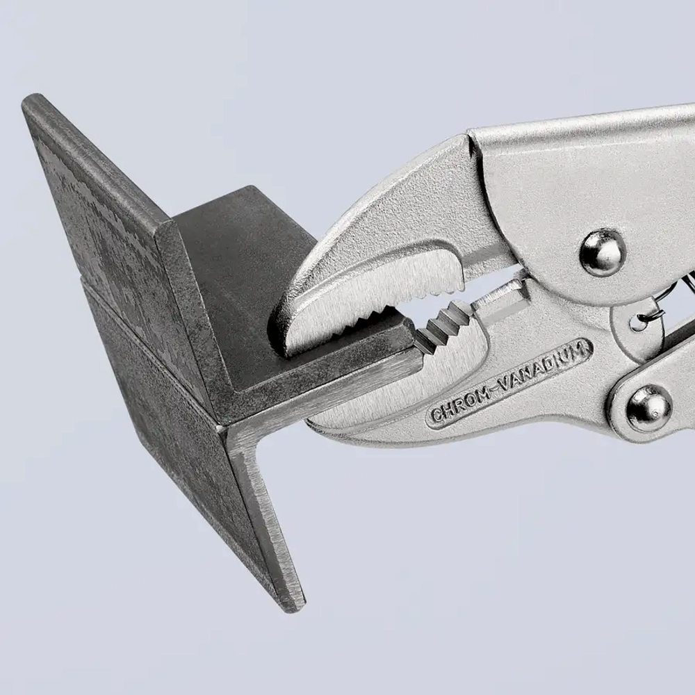 Клещи зажимные никелирование 250 мм Knipex 41 04 250