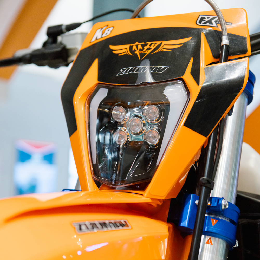 Мотоцикл кроссовый Zuumav FX K8 (NB300) Orange 21/18
