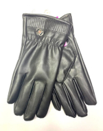 Перчатки. Мужские. Материал верха: Эко кожа.  Подкладка: Плюш-флис. Сенсорные.