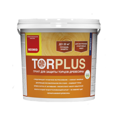 Cостав для защиты торцов древесины NEOMID TOR PLUS