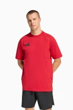 Футболка adidas Tiro Travel Tee - красный