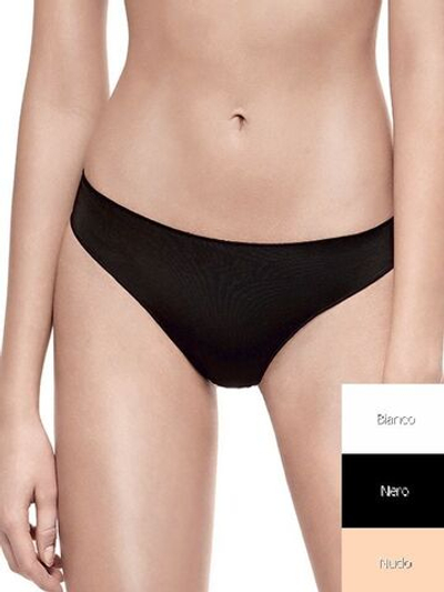 Изящные непрозрачные женские трусики-стринги (Размер: 3 размер) (Цвет: телесный)